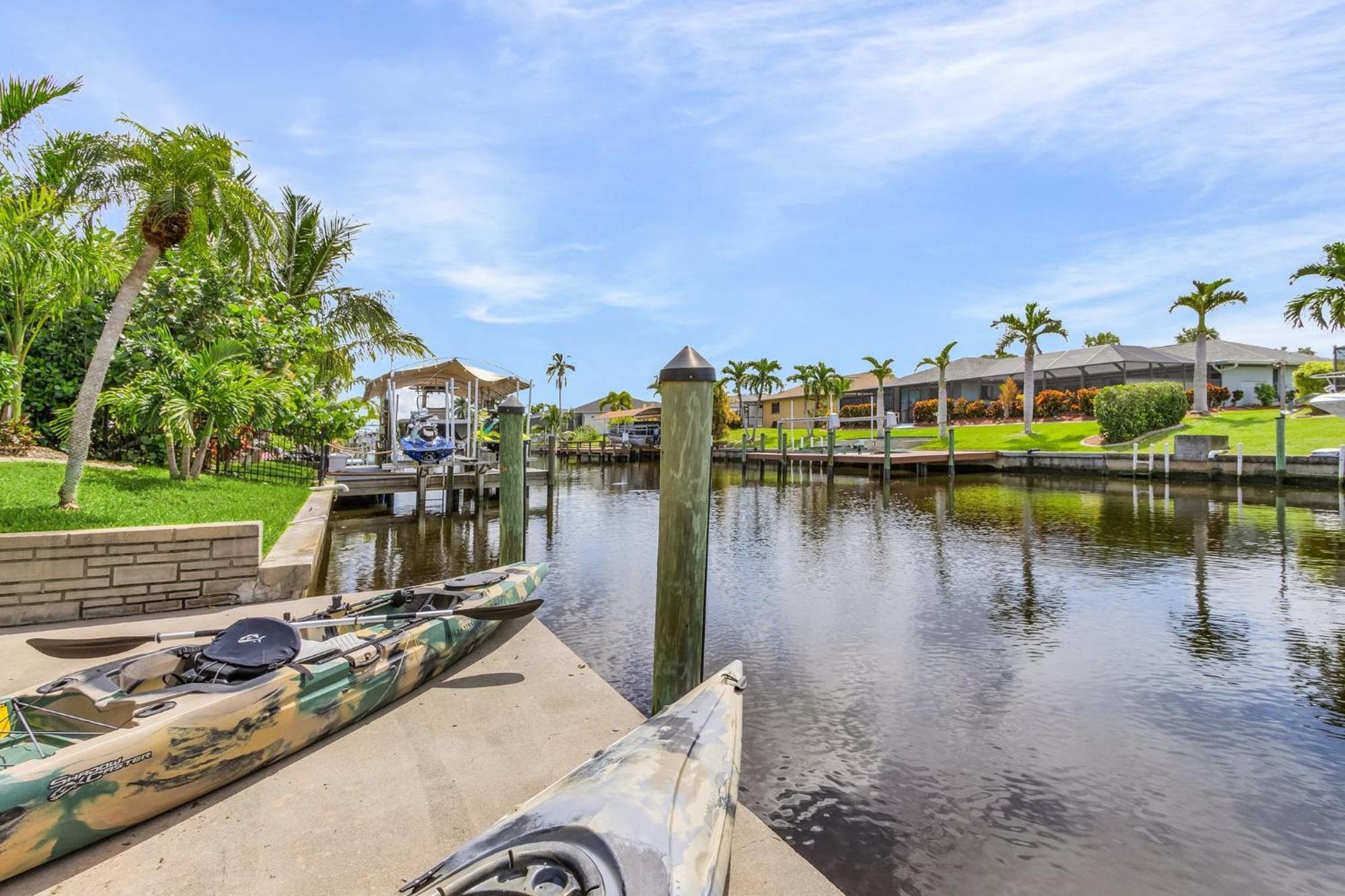 Willa Gulf Access, Kayaks, Heated Pool - Cape By The Ocean - Roelens Cape Coral Zewnętrze zdjęcie